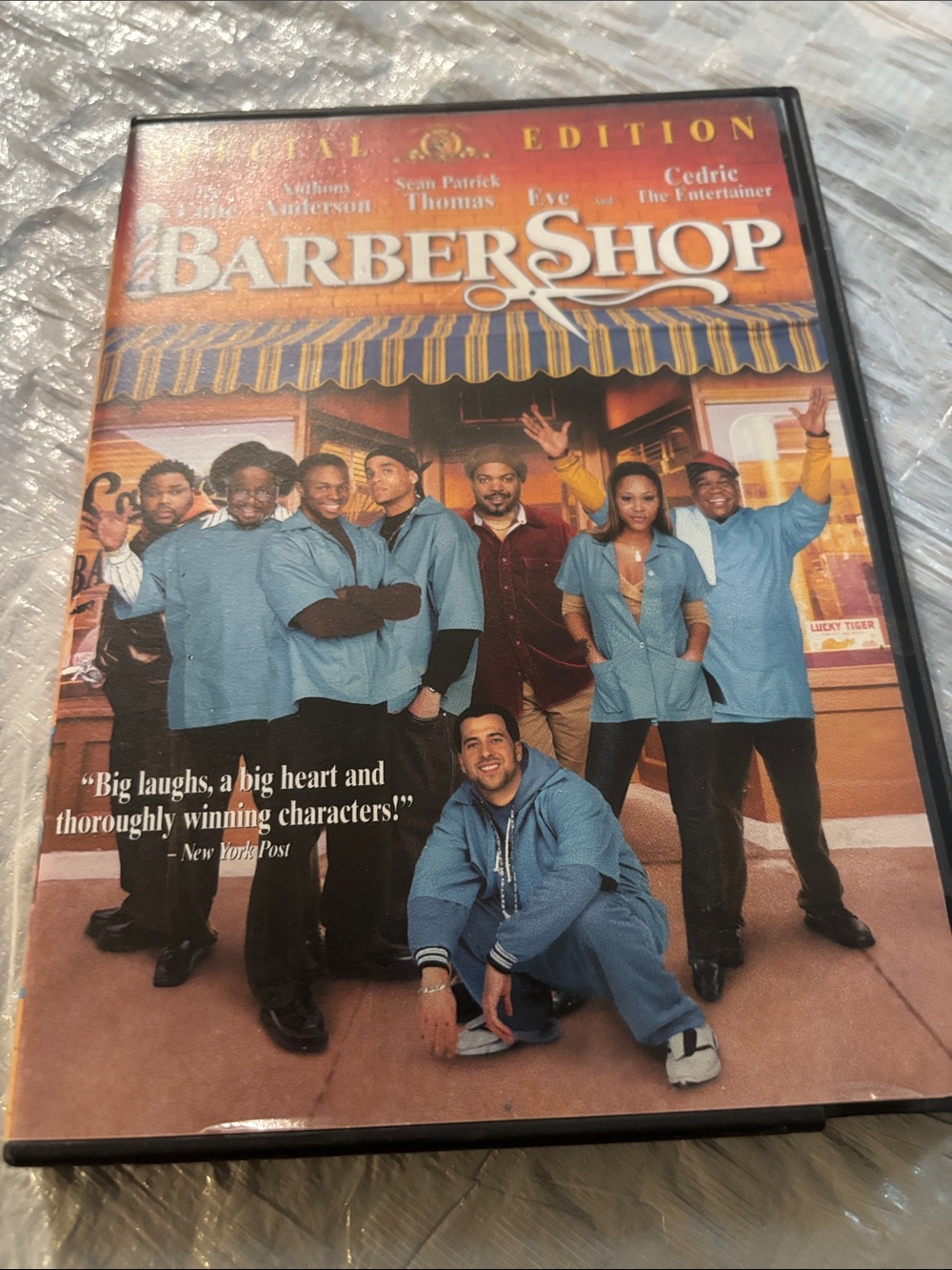Barbershop Special Edition DVD - Blue Cover
